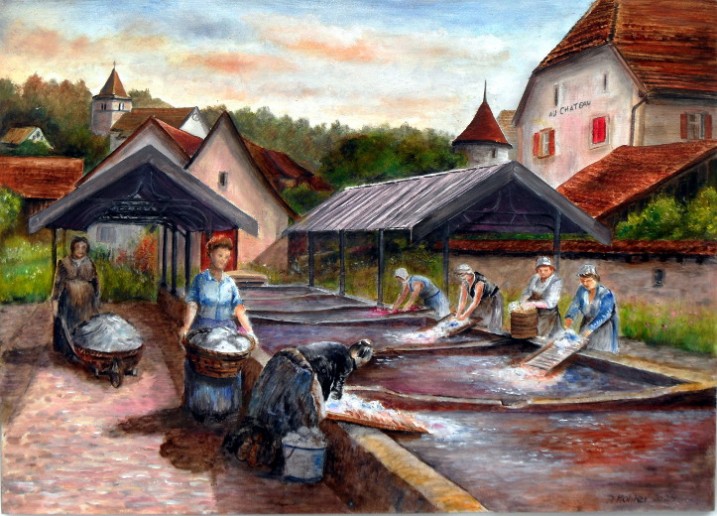Les lavandières de Coeuve