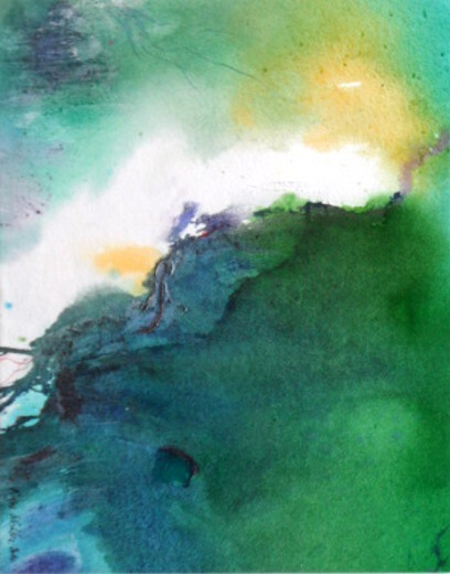 Eclaircie blanche sur la prairie